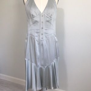 Vintage Original Robert Cavalli Silk Halter Dress